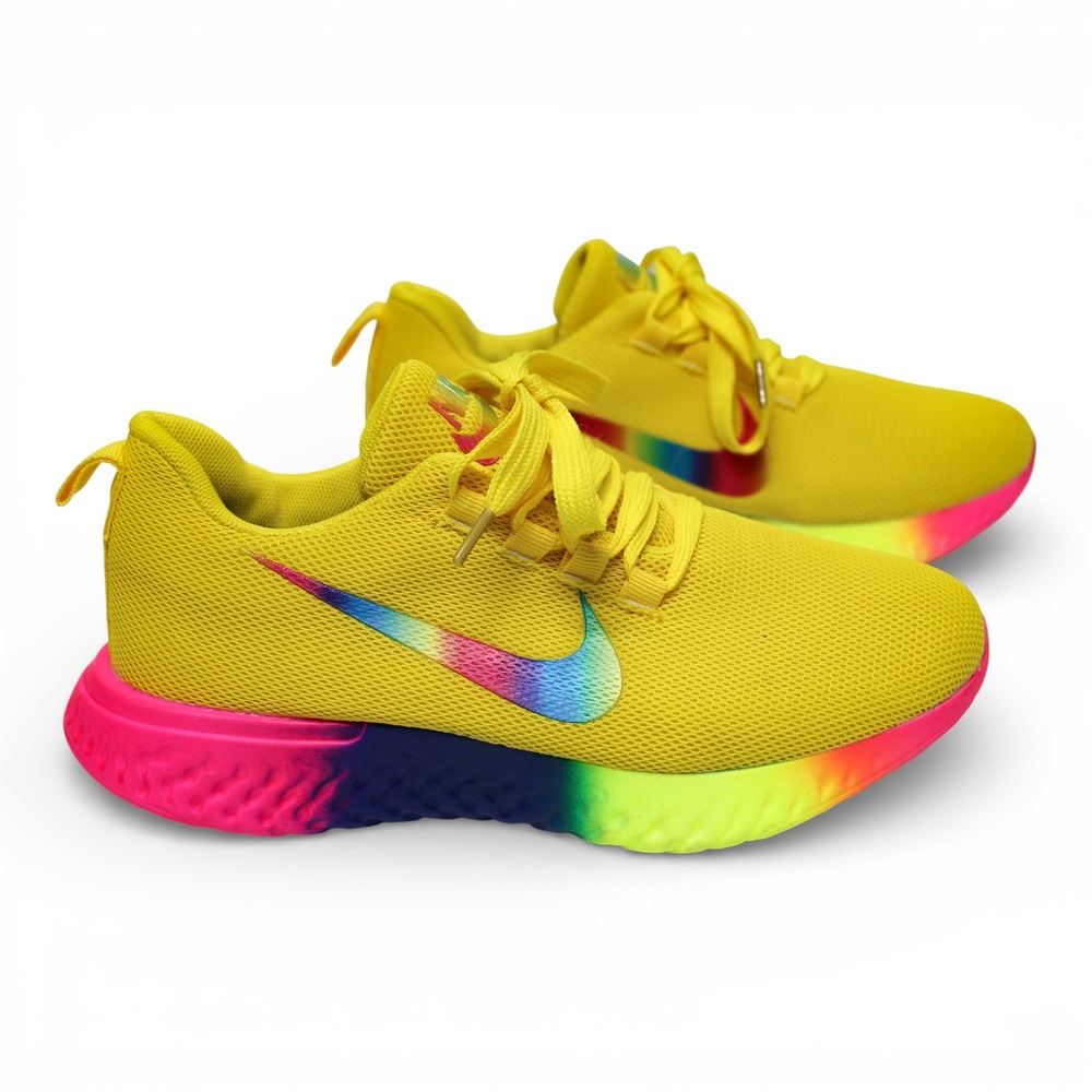 Nike Yellow Multicolor Sneakers